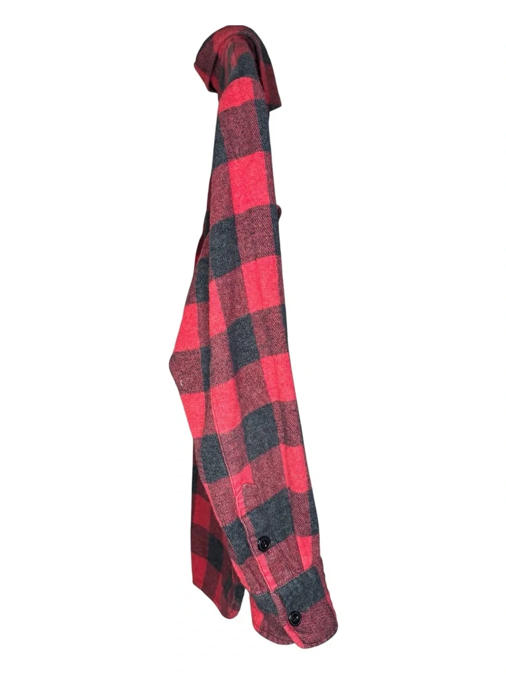 Madewell Red and Black Plaid Shirt